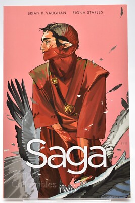 Saga Vol 2 by Brian K. Vaughan (2013, Trade Paperback)