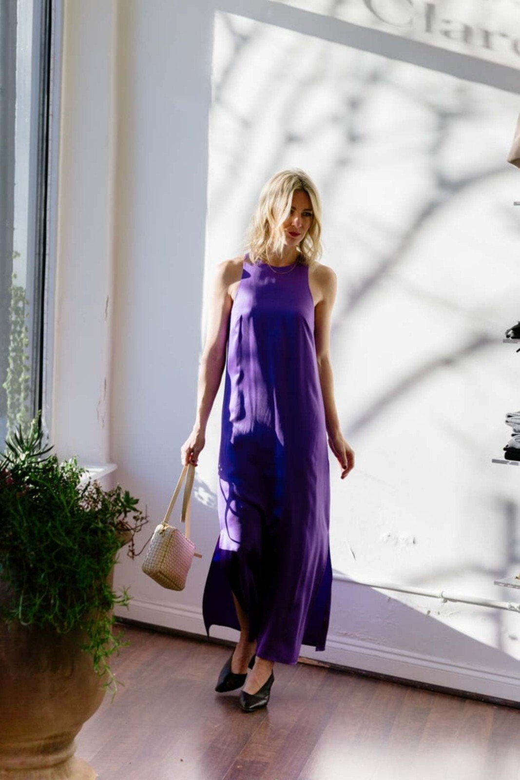 Loulou Studio Dress Sula Silk Twist Back Size Small Midi | eBay