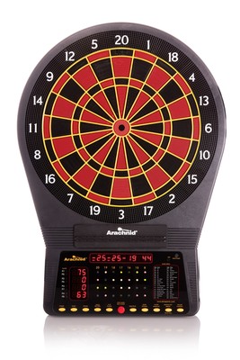 Arachnid Cricket Pro 750 Electronic Dartboard Features 36 Games with 175 Vari...