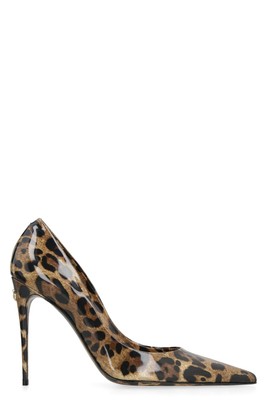 Pre-owned Dolce & Gabbana Lollo Leather Pumps In Animalier