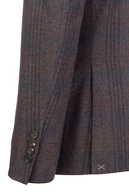 Pre-owned Brunello Cucinelli Jacket Suit Jacket Blazer Jacket Size 52 In Brown
