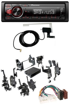 Pioneer 1DIN MP3 DAB USB AUX Autoradio für Toyota Highlander Matrix RAV 4
