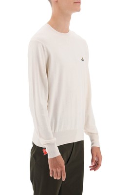 Pre-owned Vivienne Westwood Organic Cotton And Cashmere Sweater In White