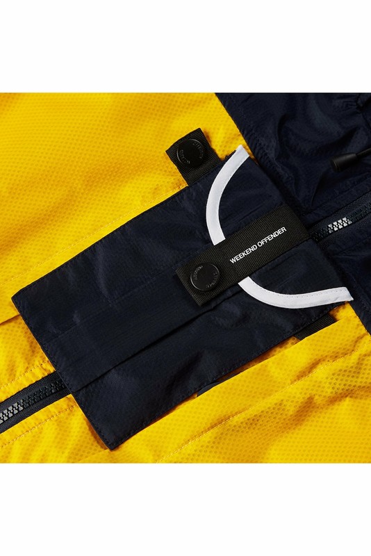 WEEKEND OFFENDER WEEKEND OFFENDER BUNZ MIT KAPUZE UTILITY JACKE NAVY