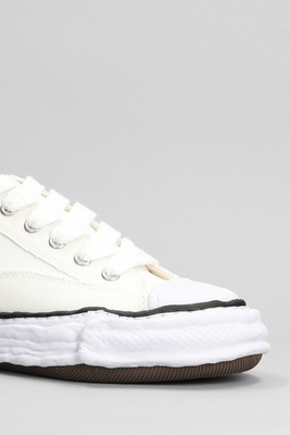 Pre-owned Miharayasuhiro Mihara Yasuhiro Peterson 23 Sneakers In White Cotton