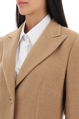 Pre-owned Dolce & Gabbana Single-breasted Coat In Beige