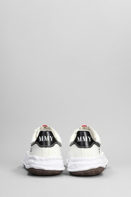 Pre-owned Miharayasuhiro Mihara Yasuhiro Blakey Sneakers In White Canvas