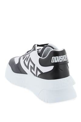 Pre-owned Versace Sneakers Odissea Greca Man Sz.7 Eur.40 10081241a08542 Multi 2b020 In Multicolor