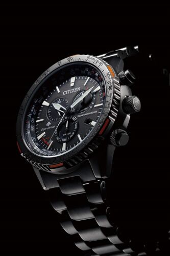 Pre-owned Citizen Promaster Sky Cb5007-51h Eco-drive Radio Direct Flight Men`s Watch Japan