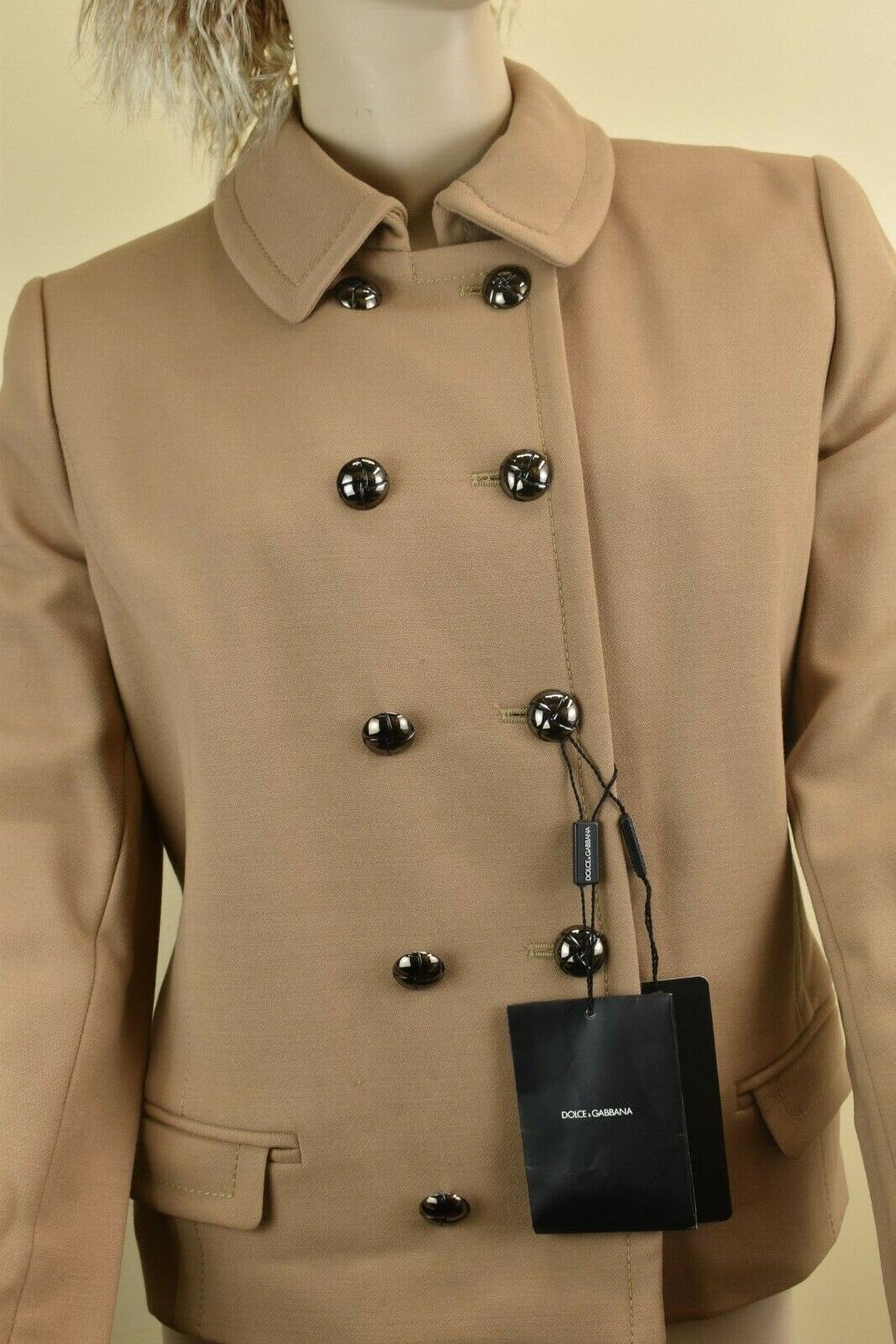Dolce gabbana hotsell peacoat