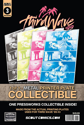 Third Wave 99 #3 - PRESSWORKS PACK - Comic Art - 1 Of 1 Printer Plate