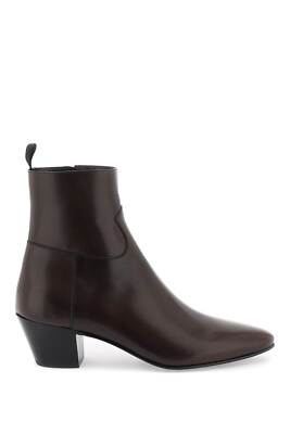Pre-owned Celine Ankle Boots -jacno- Man Sz.9 Eur.42 340603791c Brown