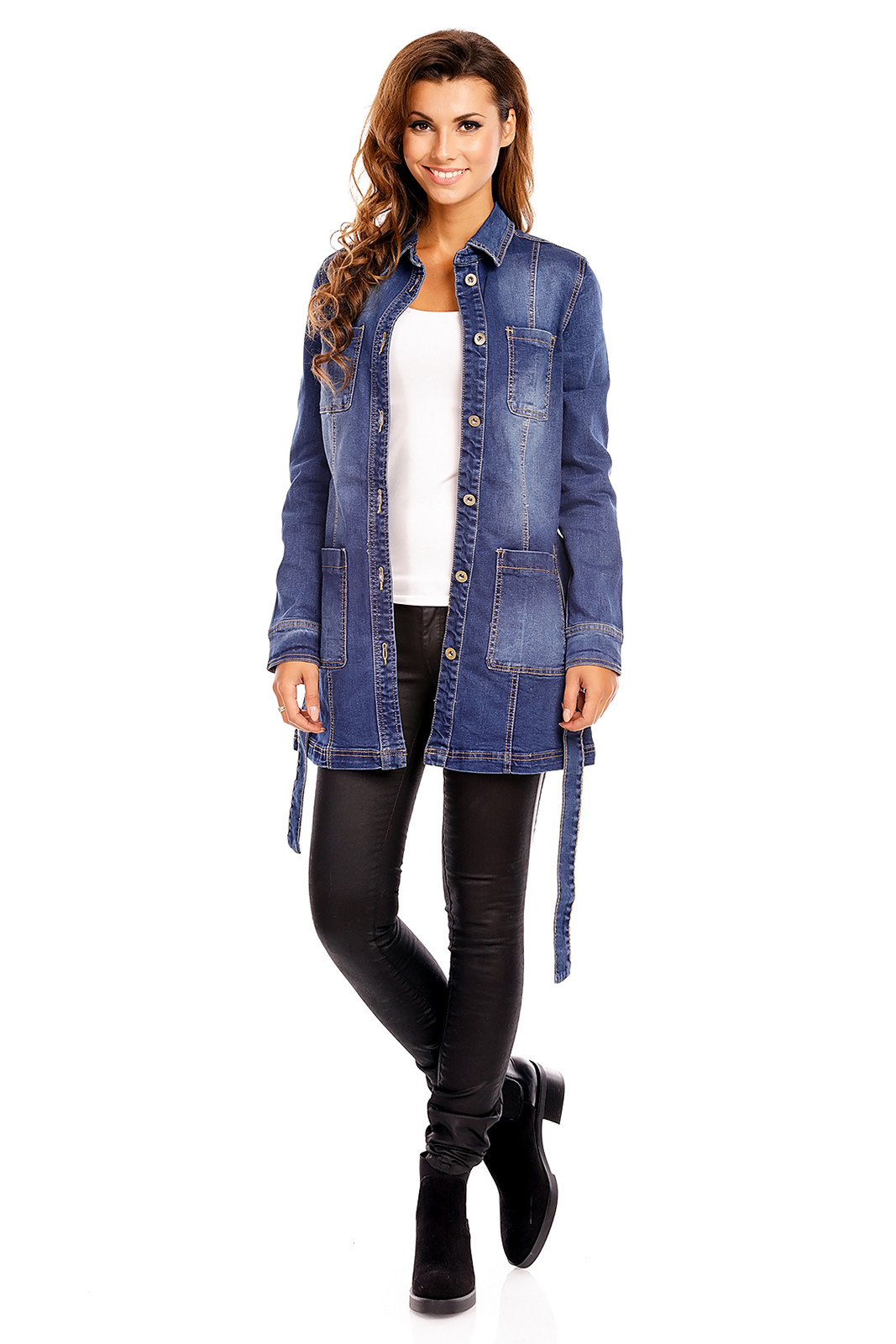 ladies denim dusters