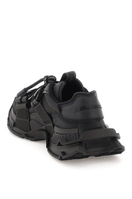 Pre-owned Dolce & Gabbana 'space' Sneakers In Nero Nero (black)