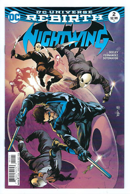 DC Comics NIGHTWING #2 first printing Ivan Reis cover B variant