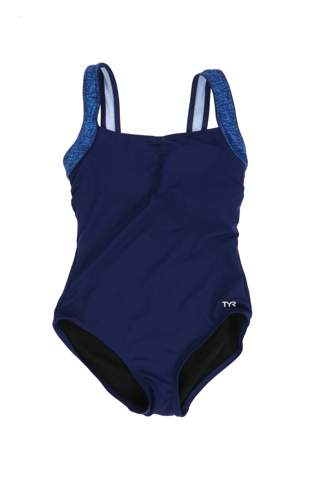 TYR 267412 Women Blue One Piece Swimsuit Size 8