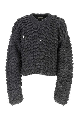 Pre-owned Namacheko Grey Wool Blend Sweater S In Slategrey