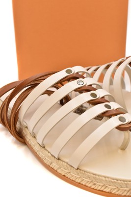 Pre-owned Tod's Multicolor Sandals Xxw09f0ej50gocb015 Esl1209 In Multicolour