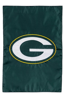 Флаг для дома и сада с аппликацией Green Bay Packers 18 x 12,5