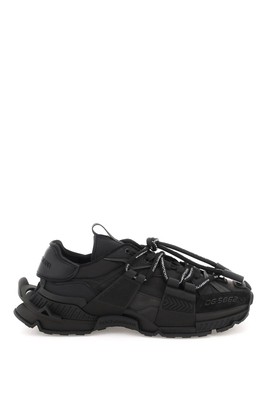 Pre-owned Dolce & Gabbana 'space' Sneakers In Nero Nero (black)