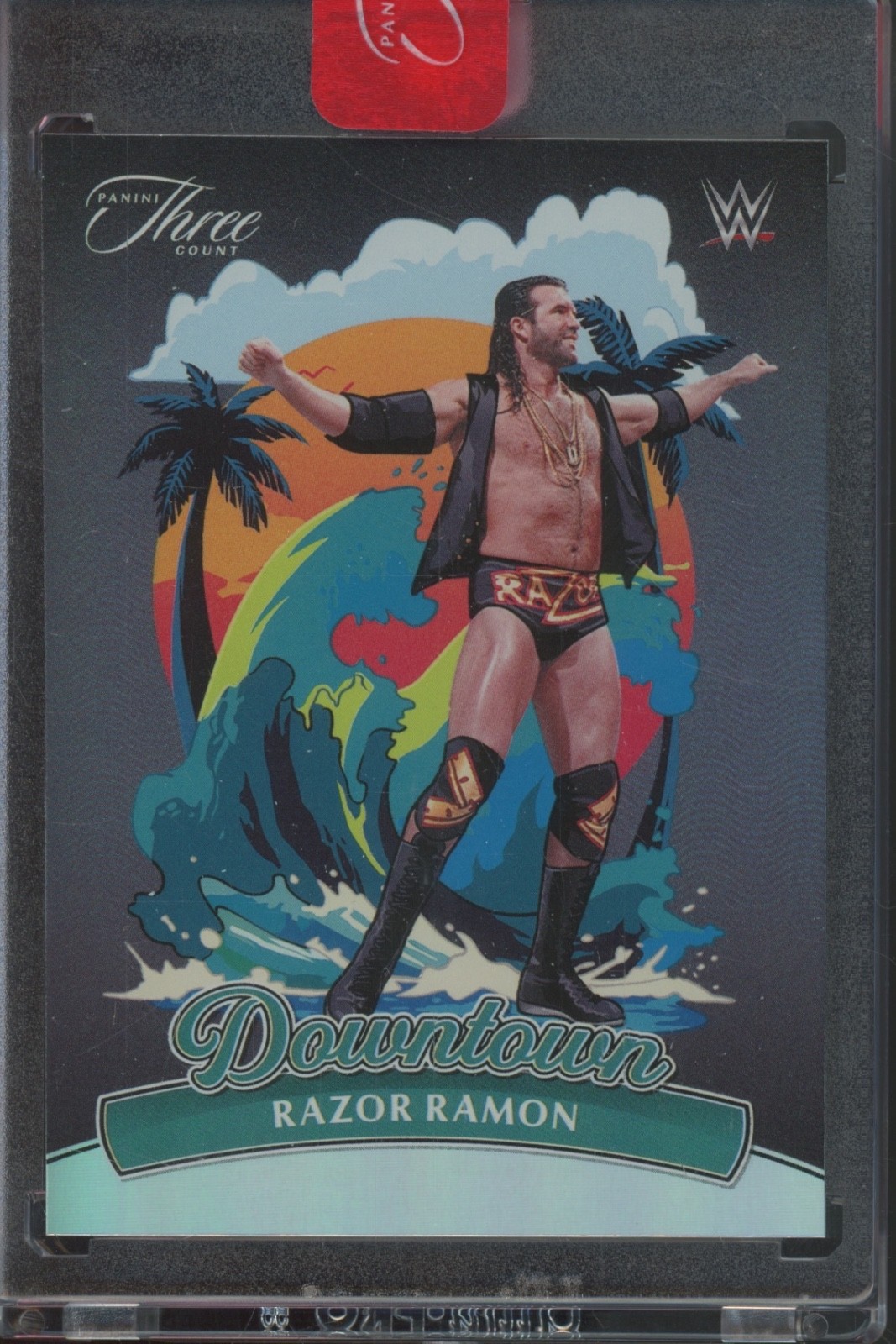 2024 Panini Three Count WWE Downtown #4 Razor Ramon SP Case Hit