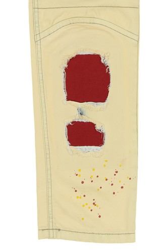 FISLL NBA Men's Miami Heat Distressed Denim Jeans