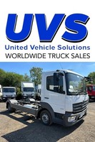 Mercedes-Benz Atego 818 2018 EURO 6 7.5 ton chassi cab Manaul 