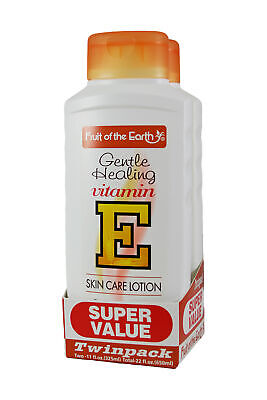 Fruit of the Earth Vitamin E Lotion - Twin Pack - 2 x 11 fl oz (2 x 325 ml)