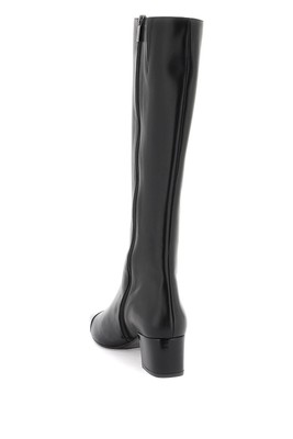 Pre-owned Carel Malaga Boots In Black