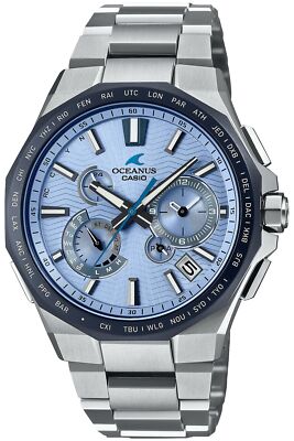 Pre-owned Casio Oceanus Ocw-t6000bv-2ajr 20th Anniversary Limited Solar Radio Men Watch