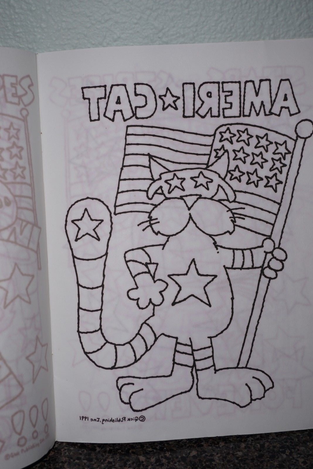 Proud Americans 12 Iron-on Patriotic Designs for Painting Eagles Flags Ameri-Cat