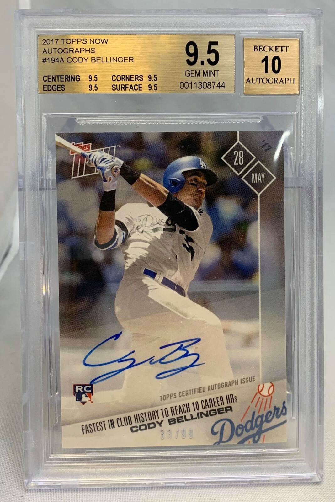 こびと様専用！Cody bellinger 直筆サインボール MLB認証 正規品