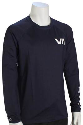 Рашгард RVCA Boys LS, темно-синий, новый