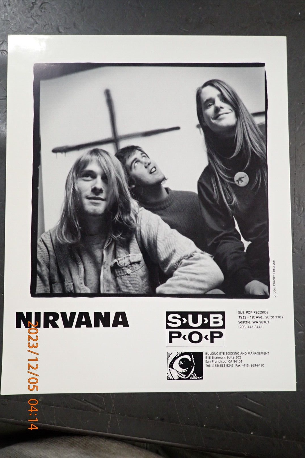 NIRVANA ポスター フレーム付き　Charles Peterson image_grande.png?v=1708022268
