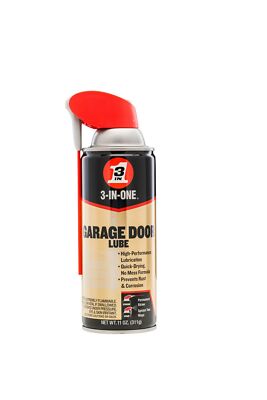 3-IN-ONE - 100581 Professional Garage Door Lubricant with Smart Straw Sprays ...