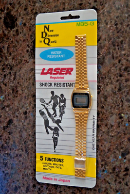 Laser quartz watch deals