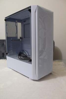 Ice Drill - ATX Mid Tower PC Case - White