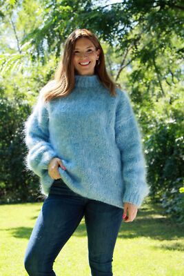 FLUFFY SOFT HUGE MOHAIR SWEATER