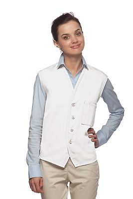 Daystar Aprons 1 Style 740 One Chest Pocket Vest Uniform~ Made in USA