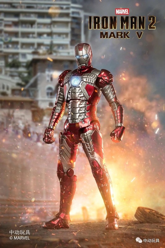 MARVEL - ゼロ Three Zero]Marvel Studios: Infinity Saga DLX Iron Man Mark 5