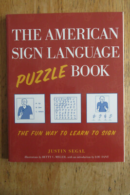 The american sign language puzzle book, the fun way to learn to