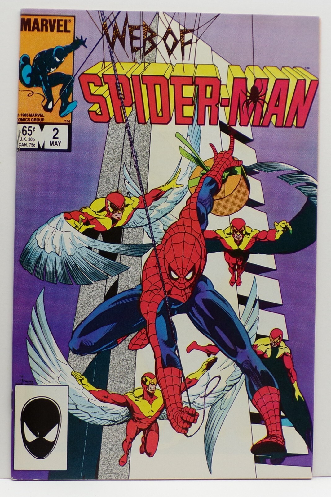 Web of Spider-Man #2---1985--b | eBay
