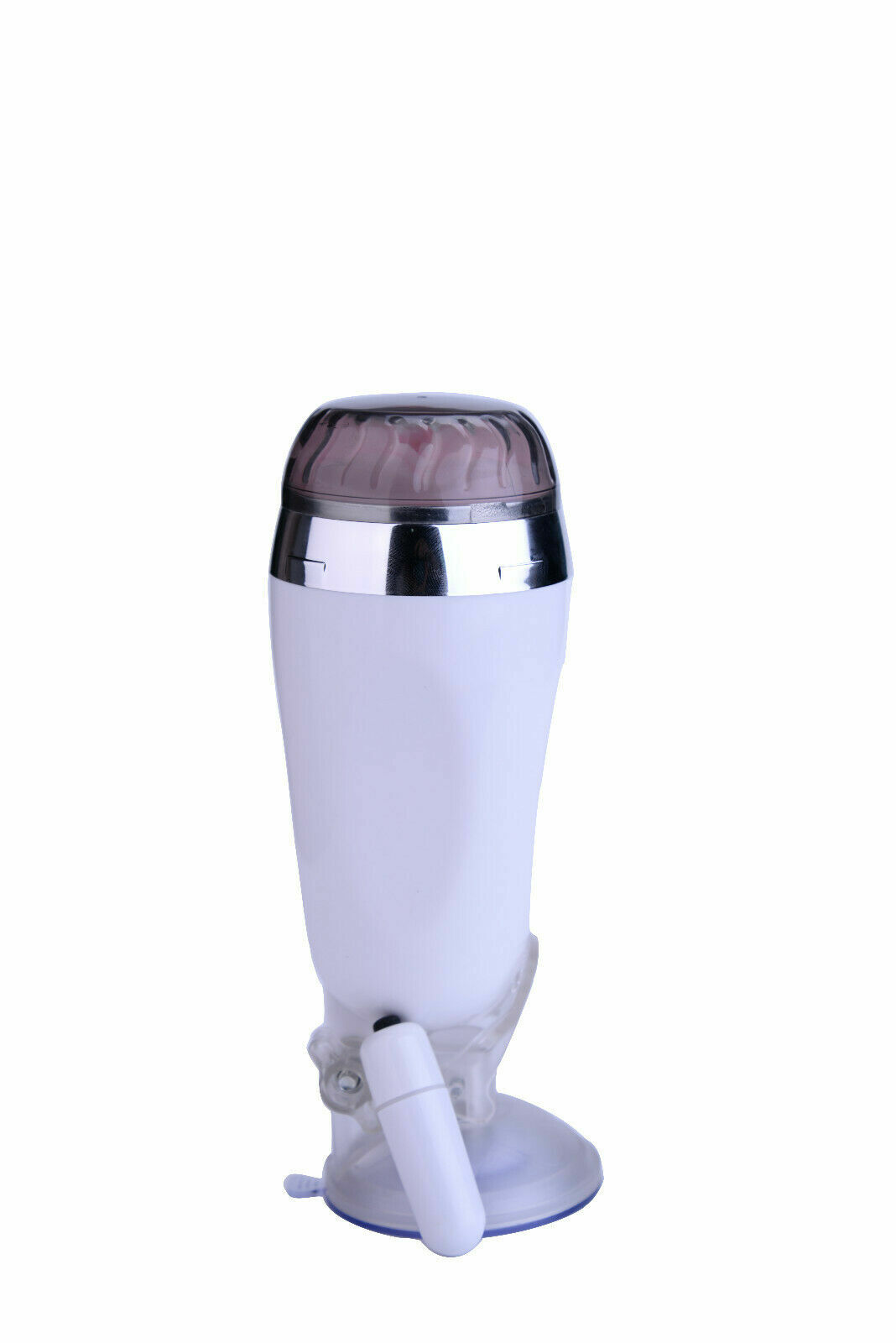 Male Vibrating Pussy Flesh Cup Hands Free Masturbator FREE BULLET  - Picture 6 of 9