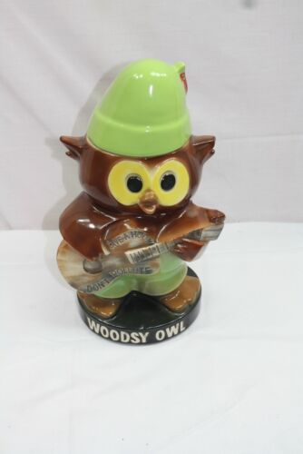 Rare Vintage McCOY Woodsy Owl COOKIE JAR Give a Hoot Don