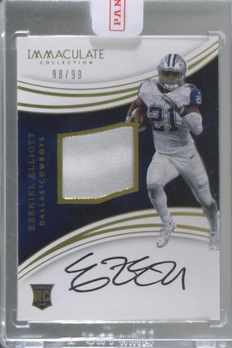 2016 Panini Immaculate Collection Ezekiel Elliott #111