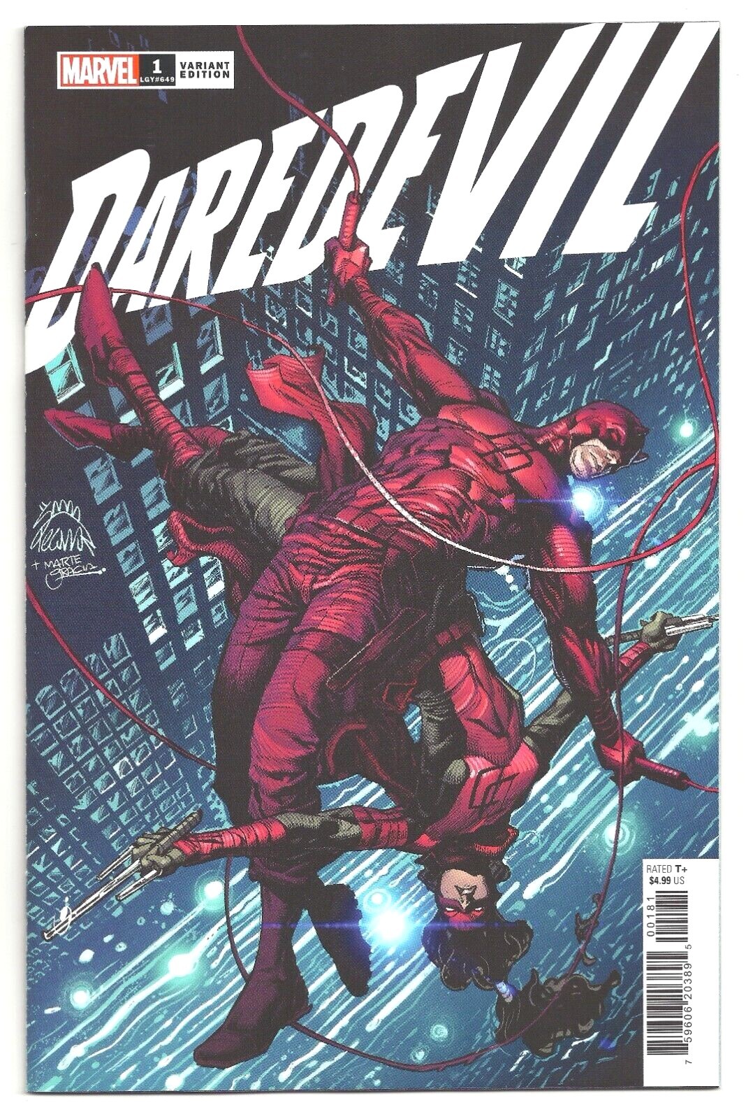 Marvel Comics DAREDEVIL (2022) #1 (#649 Legacy) STEGMAN 1:25