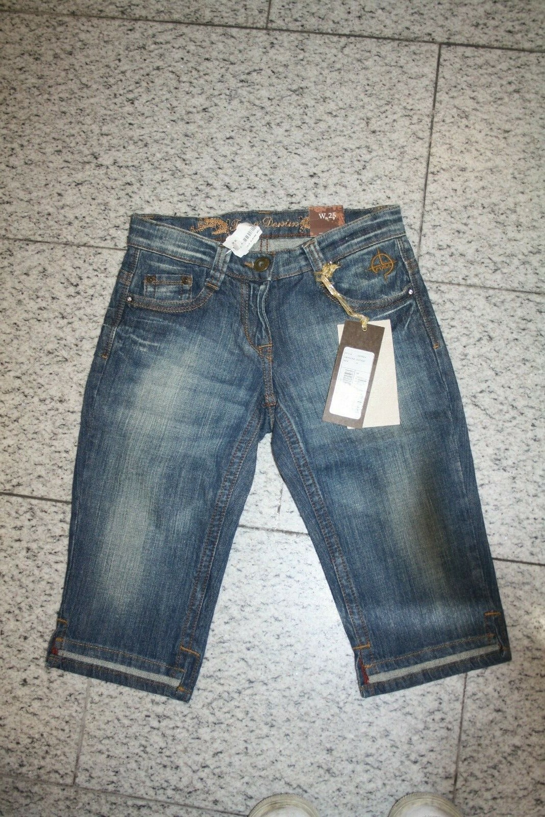 FUGA Jeans Nomad 2744 Women's New Blue Destroyed Vintage New FUGA Jeans Nomad 2744 Women's New Blue Destroyed Vintage New