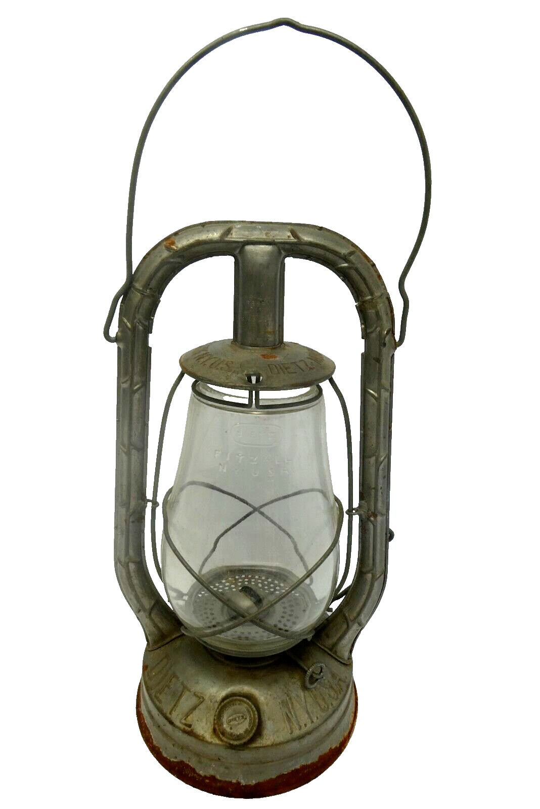 Vintage Dietz Monarch NY USA Fitzall Loc-Nob 4H Tubular Barn