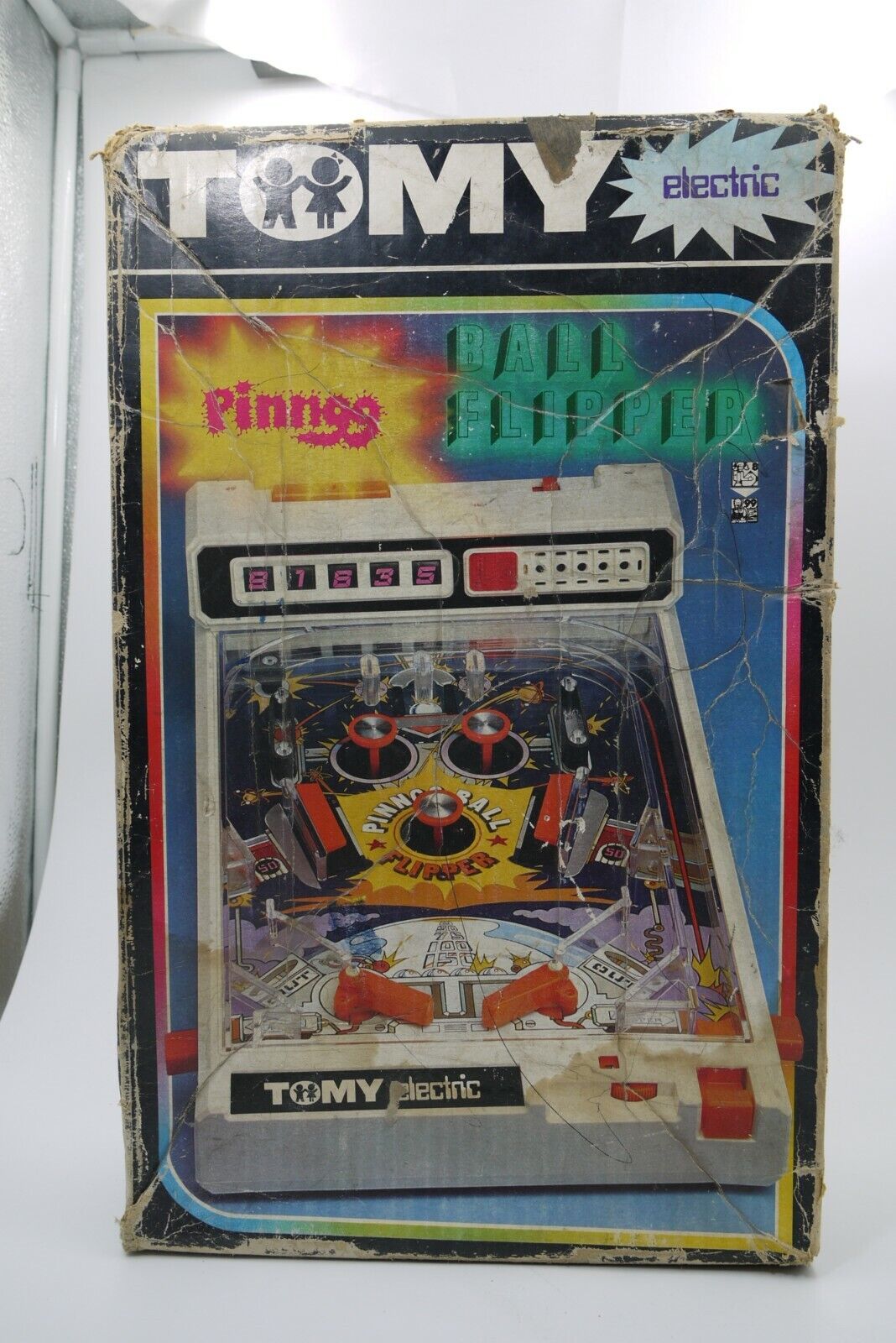 TOMY electric PINBALL Pinngg ball flipper NOT WORKING TOMY electric PINBALL Pinngg ball flipper NOT WORKING