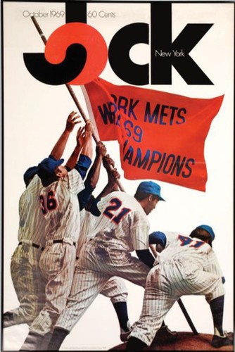 The Amazing Mets Champions ポスター額入り 1986 New York METS Poster 25